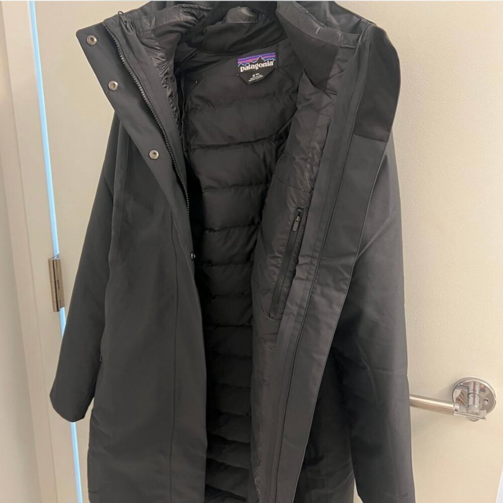 Patagonia, Three in One Parka, Grey, Size M, Like New - Picture 5 of 6